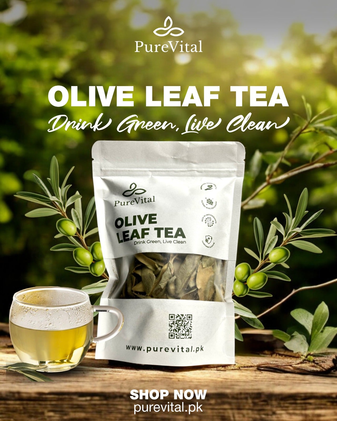 Olive Leaf Tea